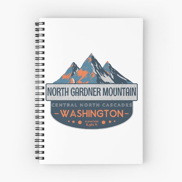 Item preview, North Gardner Mountain, Central North Cascades, Washington, Mountain Design designed and sold by Wanderful-roads.