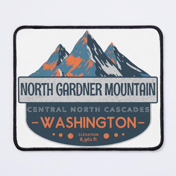 Item preview, North Gardner Mountain, Central North Cascades, Washington, Mountain Design designed and sold by Wanderful-roads.