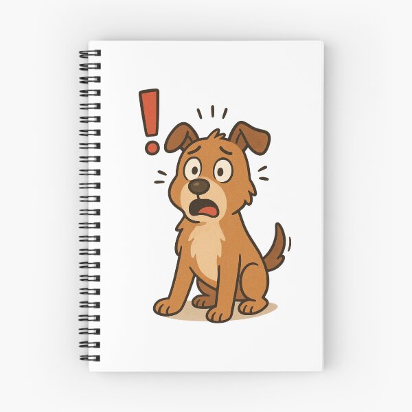 Item preview, Cute Surprised Dog designed and sold by Khamique.