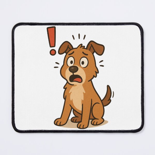 Item preview, Cute Surprised Dog designed and sold by Khamique.