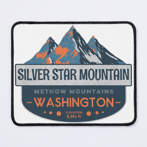 Item preview, Silver Star Mountain, Methow Mountains, Washington, Mountain Design designed and sold by Wanderful-roads.