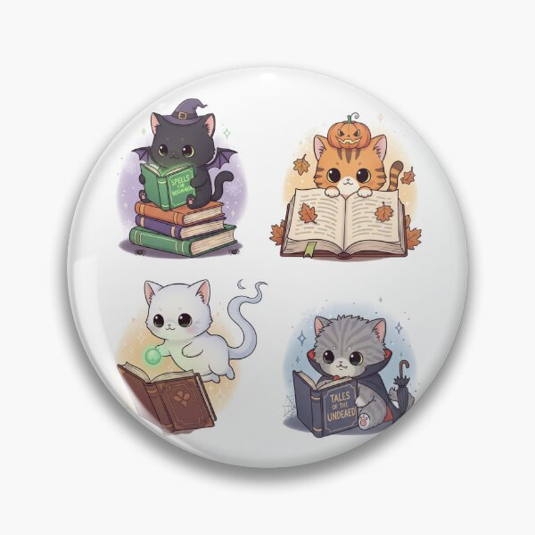 Item preview, Halloween Bookish | Spookily Cozy and Cleverly Literary Seasonal Graphic designed and sold by Tw1nsAIArt.