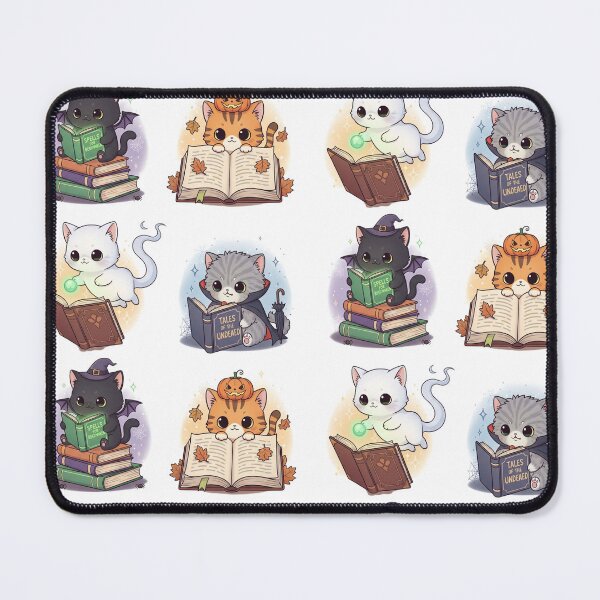 Item preview, Halloween Bookish | Spookily Cozy and Cleverly Literary Seasonal Graphic designed and sold by Tw1nsAIArt.
