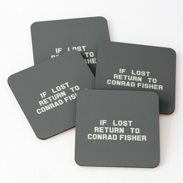 Item preview, If Lost Return to Conrad Fisher Tee designed and sold by deluluhaze.
