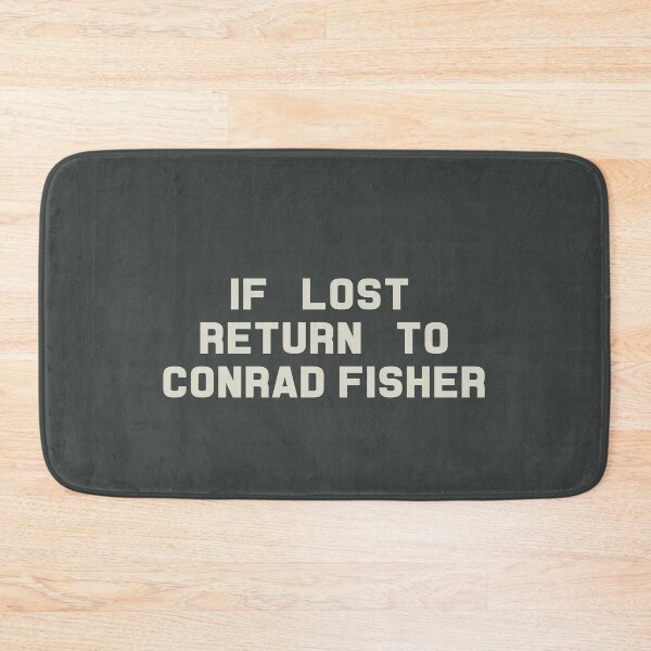 Item preview, If Lost Return to Conrad Fisher Tee designed and sold by 2000sbabyangel.