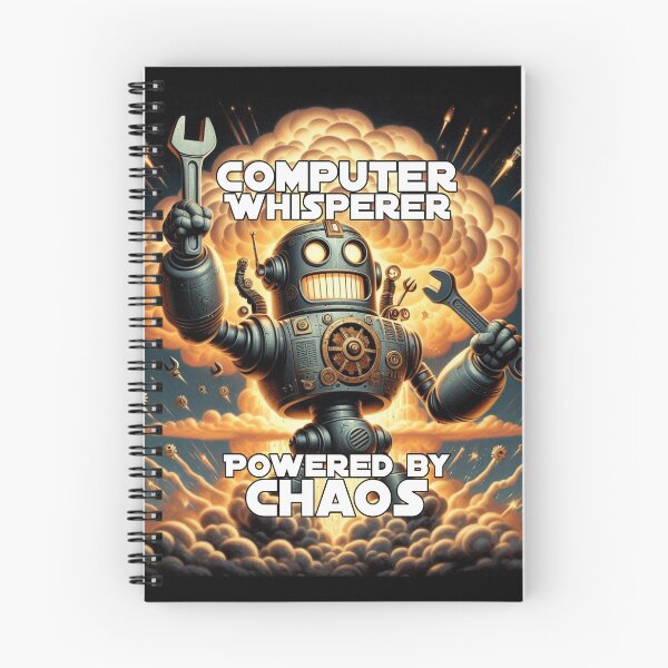 Item preview, Computer Whisperer Powered by Chaos designed and sold by A-T-H.