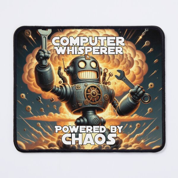 Item preview, Computer Whisperer Powered by Chaos designed and sold by A-T-H.