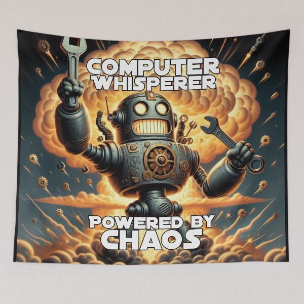 Item preview, Computer Whisperer Powered by Chaos designed and sold by A-T-H.