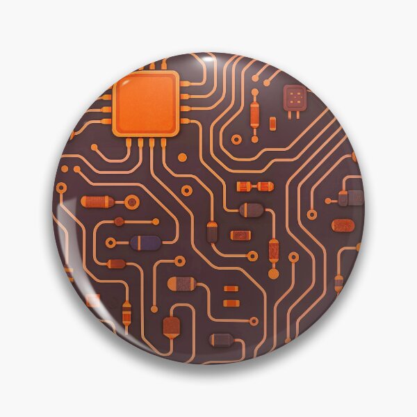Item preview, Copy of Copy of Motherboard circuit collection - warm autmn a designed and sold by Queueka.
