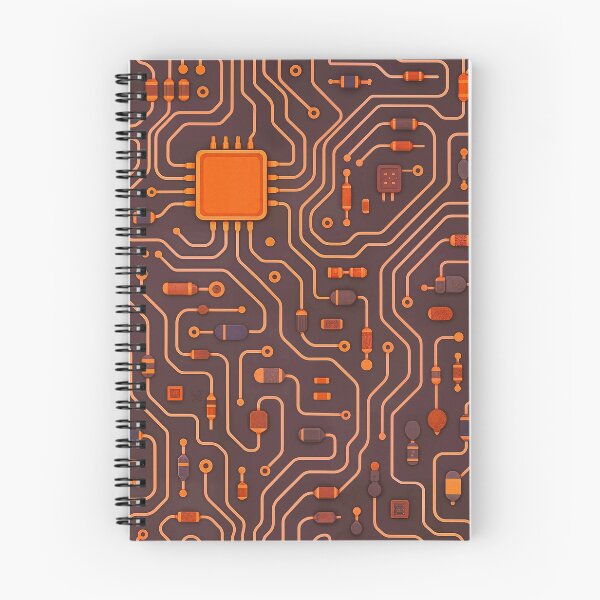 Item preview, Copy of Copy of Motherboard circuit collection - warm autmn a designed and sold by Queueka.