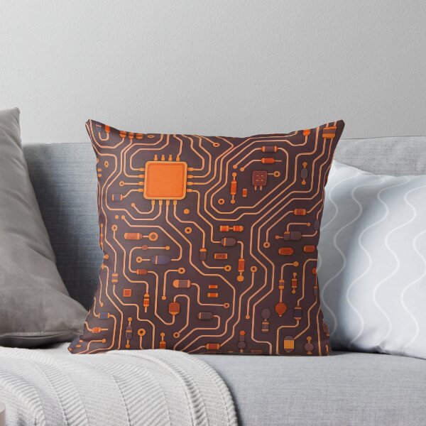 Item preview, Copy of Copy of Motherboard circuit collection - warm autmn a designed and sold by Queueka.