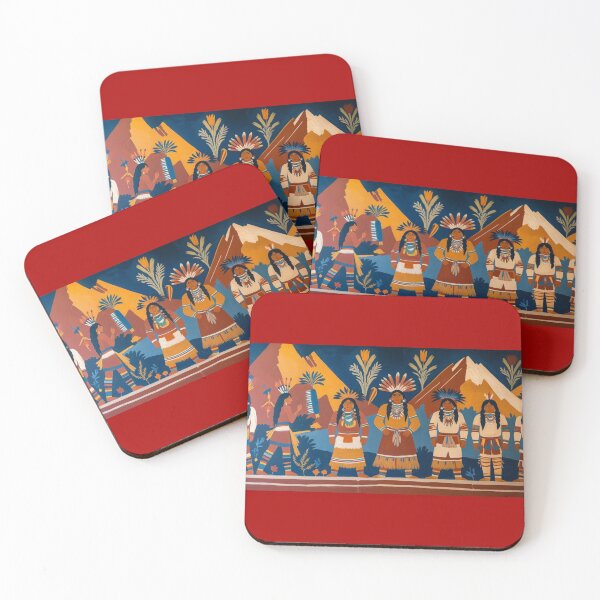 Item preview, Native American Fresco Gift For America Lovers designed and sold by Apollo2012TrueW.