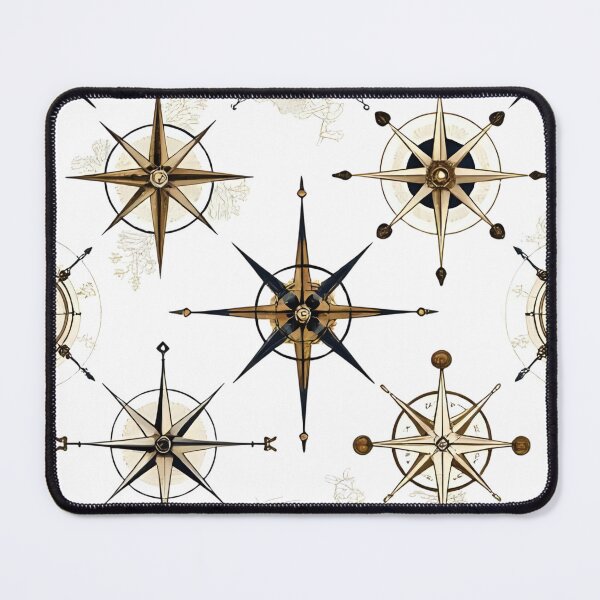 Item preview, Vintage Nautical Compass Pattern Art designed and sold by ArtsAmaze.