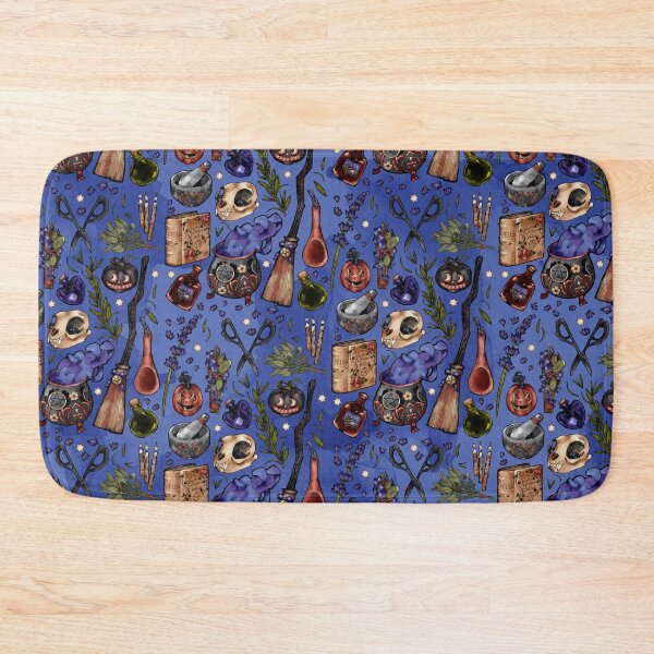 Item preview, Kitchen Witch Blue background designed and sold by JJLosh.