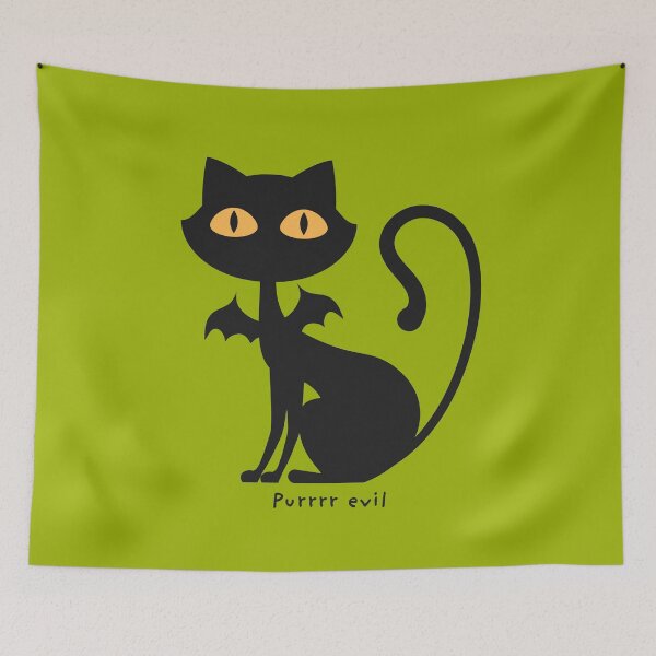 Item preview, Purrr Evil designed and sold by DesignCollectiv.