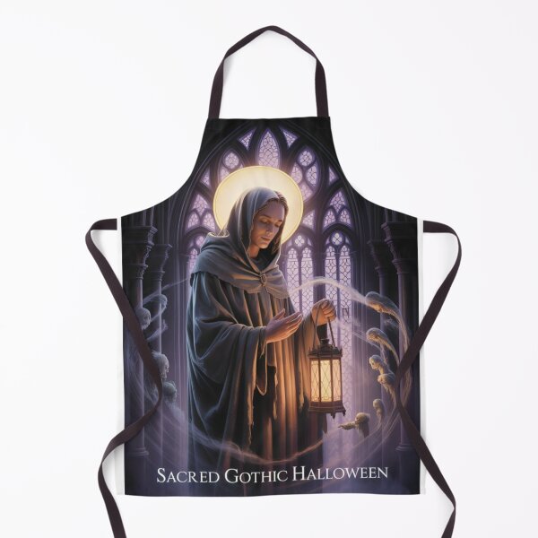 Item preview, “Saints & Shadows – Sacred Halloween Art for Spiritual Gothic Decor & Merch” designed and sold by Fruzbt.