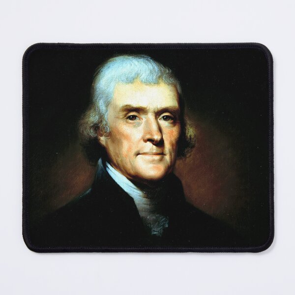 Item preview, Rembrandt Peale - Portrait of Thomas Jefferson designed and sold by Jon-Baran.