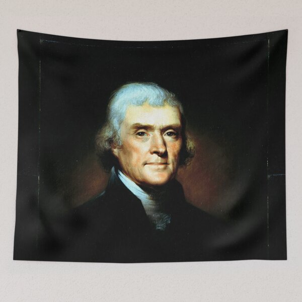 Item preview, Rembrandt Peale - Portrait of Thomas Jefferson designed and sold by Jon-Baran.