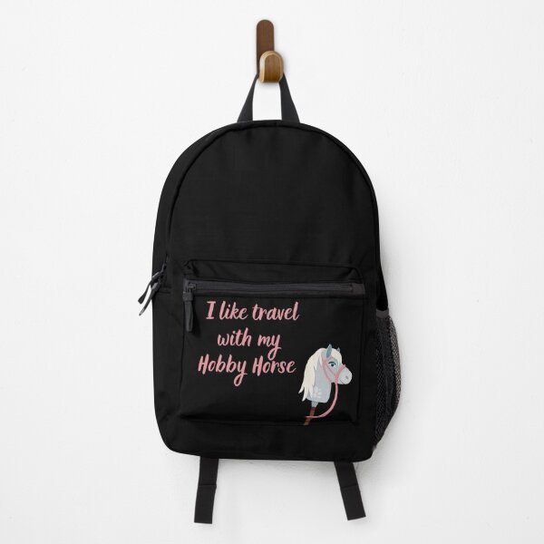 Item preview, Travel with my Hobby Horse funny equestrian travel design designed and sold by MegiSmile.