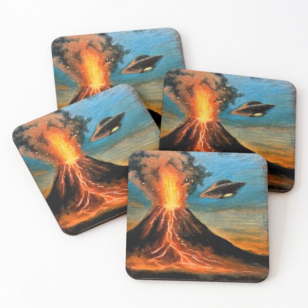 Item preview, Volcano UFO designed and sold by MichaelVoth.