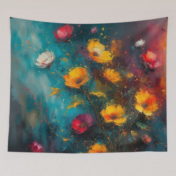 Item preview, Abstract Floral Art designed and sold by TheDarkWardrobe.