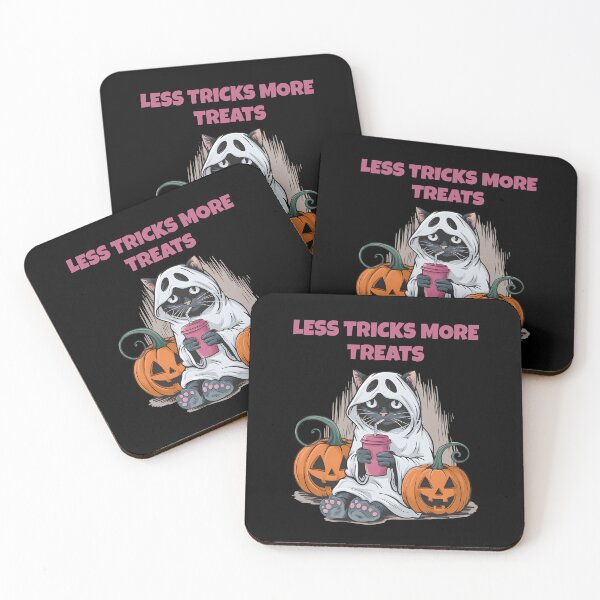 Item preview, Less Tricks More Treats Halloween Gifts designed and sold by asiacreations.