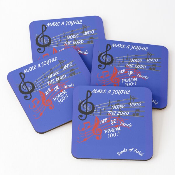 Item preview, Make a joyful noise unto the Lord.. (Blue) designed and sold by Sharztees.