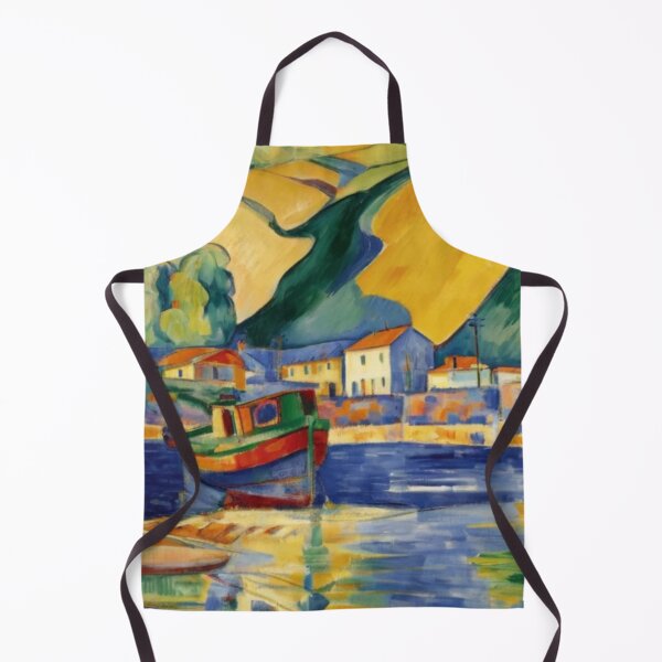 Item preview, Paignton Harbour3(watercolour + AI) designed and sold by artsmeow.