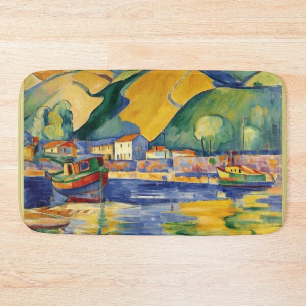 Item preview, Paignton Harbour3(watercolour + AI) designed and sold by artsmeow.