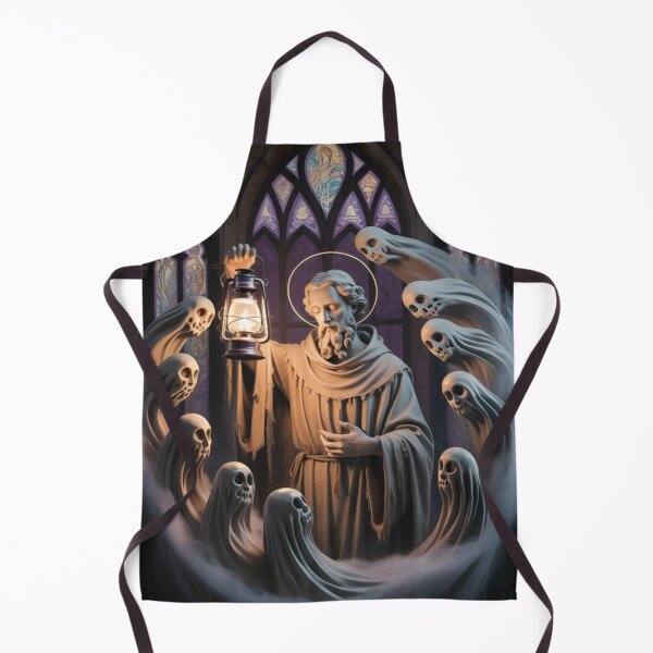 Item preview,  “Saints & Shadows – Sacred Halloween Art for Spiritual Gothic Decor & Merch” designed and sold by Fruzbt.