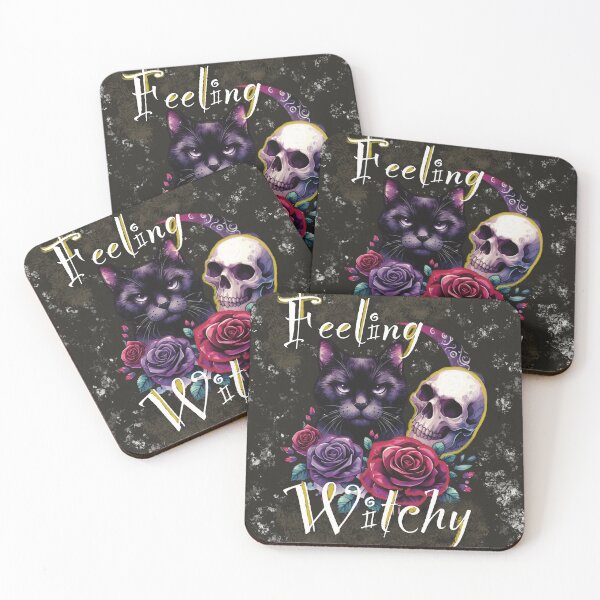 Item preview, Feeling Witchy Black Cat designed and sold by Mrs No Perf3ct.
