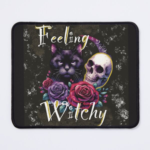 Item preview, Feeling Witchy Black Cat designed and sold by Mrs No Perf3ct.