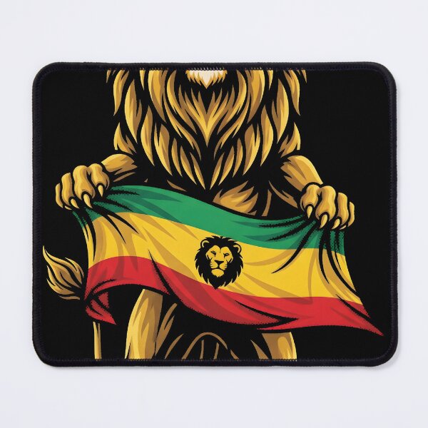 Item preview, Lion of Judah Reggae King - Golden Zion Warrior Art designed and sold by AV.