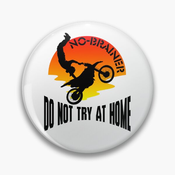 Item preview, Motorcycle Acrobatics are a No-Brainer! designed and sold by MPC-Mince-Pies.