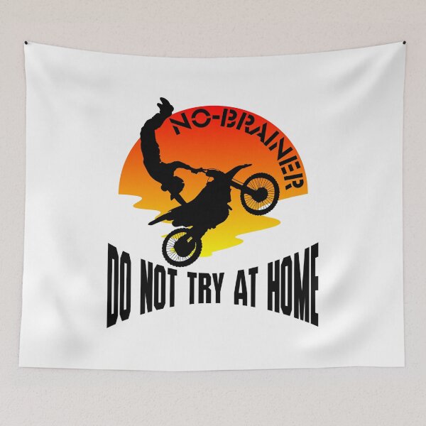 Item preview, Motorcycle Acrobatics are a No-Brainer! designed and sold by MPC-Mince-Pies.