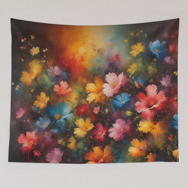 Item preview, Abstract Floral Art designed and sold by TheDarkWardrobe.