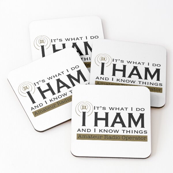 Item preview, Funny Ham Radio Operator - It's What I Do...I Know Things designed and sold by creativebeeshop.