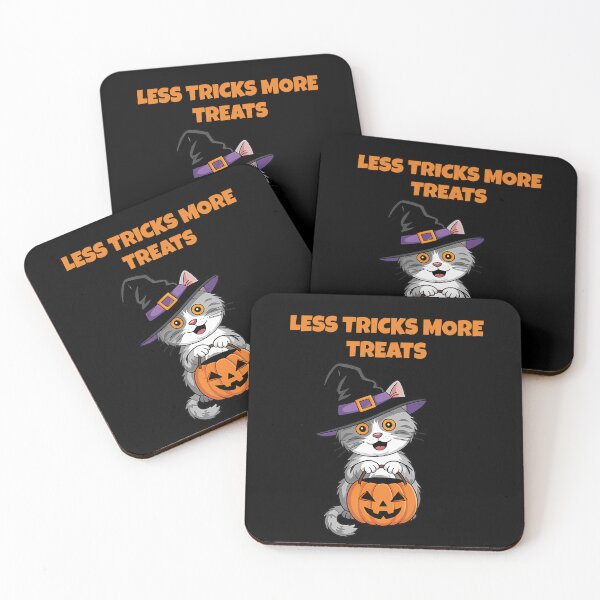 Item preview, Less Tricks More Treats Halloween Gifts designed and sold by asiacreations.