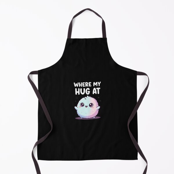 Item preview, Fluffy Monster "Where My Hug at" Cute Art designed and sold by DMNindustries.