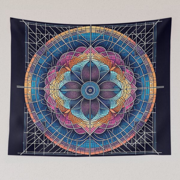 Item preview, The Geometry of Inner Peace designed and sold by nikkolaus.