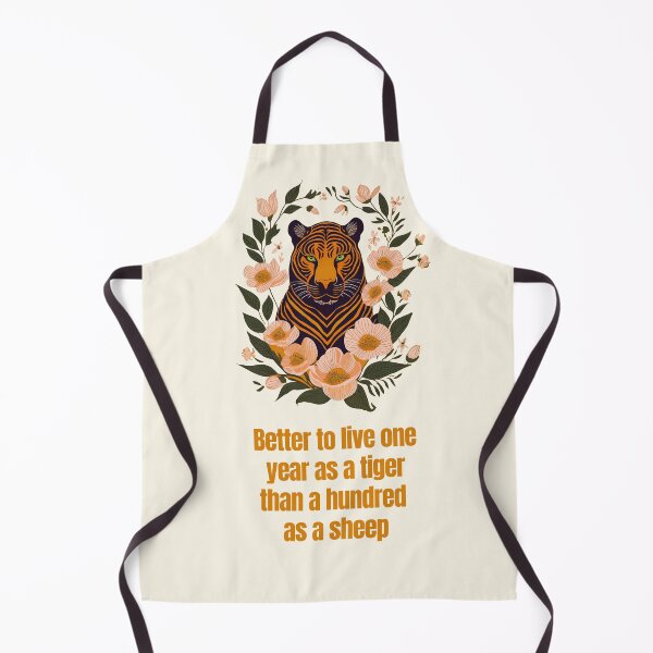Item preview, Better to live one year as a tiger than a hundred as a sheep designed and sold by La Loca.