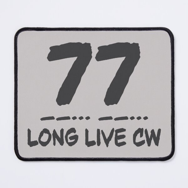 Item preview, Long Live Morse Code - Amateur Radio designed and sold by creativebeeshop.