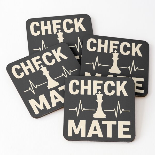 Item preview, Checkmate – Bold Chess Strategy Graphi designed and sold by Your Chess Vault.