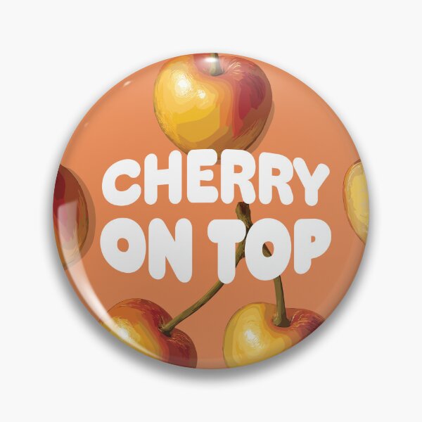 Item preview, Cherry On Top Retro-Modern Orange designed and sold by reka-designs.