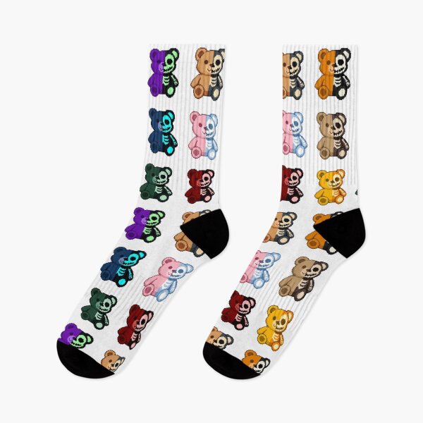 Item preview, Pixel Creepy-Cute Bear – Complete 9-Design Collection designed and sold by retro_pixel.