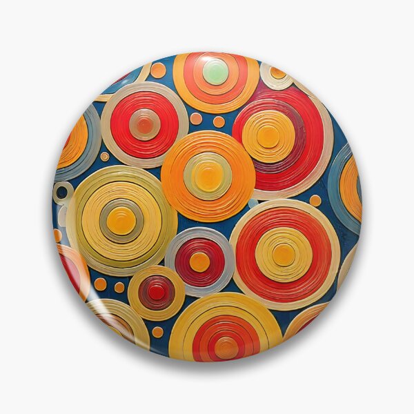 Item preview, Abstract Circles Style designed and sold by ArtFactoryAI.