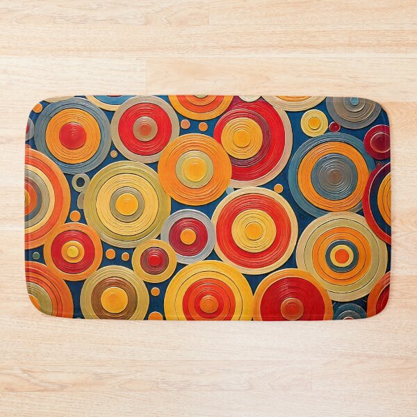 Item preview, Abstract Circles Style designed and sold by ArtFactoryAI.