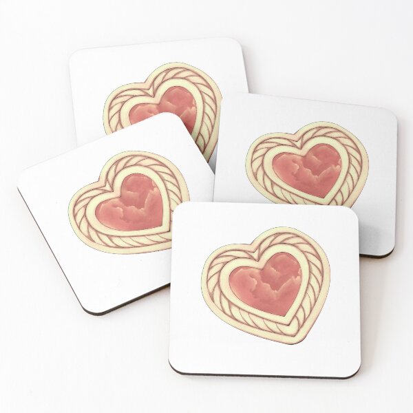 Item preview, Heart-Shaped Jam Cookie designed and sold by Dawnpainterz.