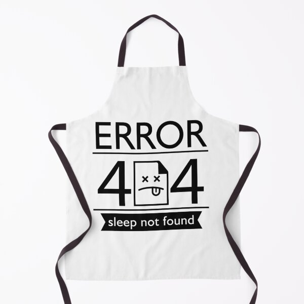 Item preview, ERROR 404 SLEEP NOT FOUND DESIGN designed and sold by OxmatDesign.