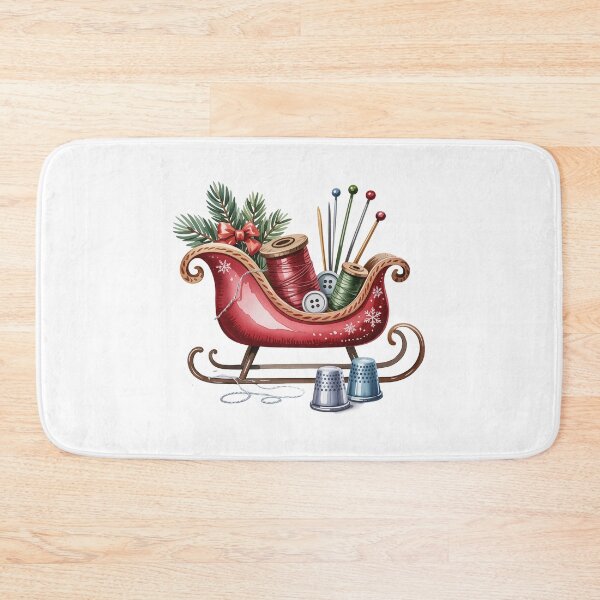 Item preview, Thristms Sewing Sleigh designed and sold by jkrphoto.